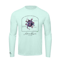 Coconut Octopus Conservation Status Shirt | Mens Recycled Solar Performance
