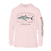 Great White Shark Conservation Status UPF 50+ Sun Protection Hoodie Youth