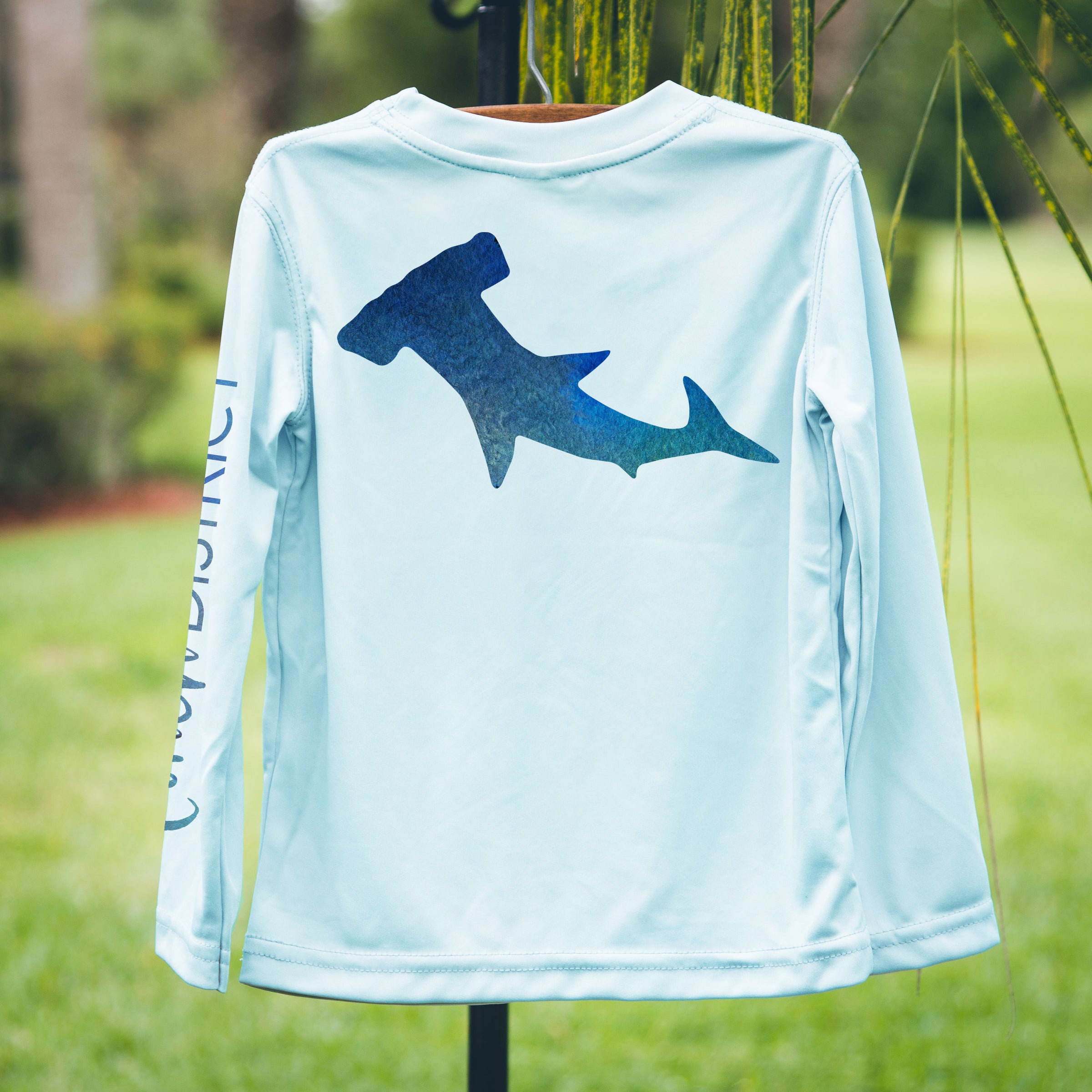 Toddler Hammerhead Monogramed Solar Swim Tee