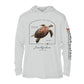 Hawksbill Sea Turtle Conservation Status Hoodie | Mens Recycled Solar Performance