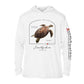 Hawksbill Sea Turtle Conservation Status Hoodie | Mens Recycled Solar Performance