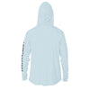 Conch District Florida Flag Logo UPF 50+ Sun Protection Hoodie Youth
