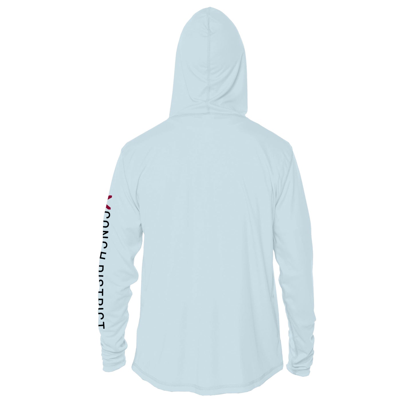 Conch District Florida Flag Logo UPF 50+ Sun Protection Hoodie Youth