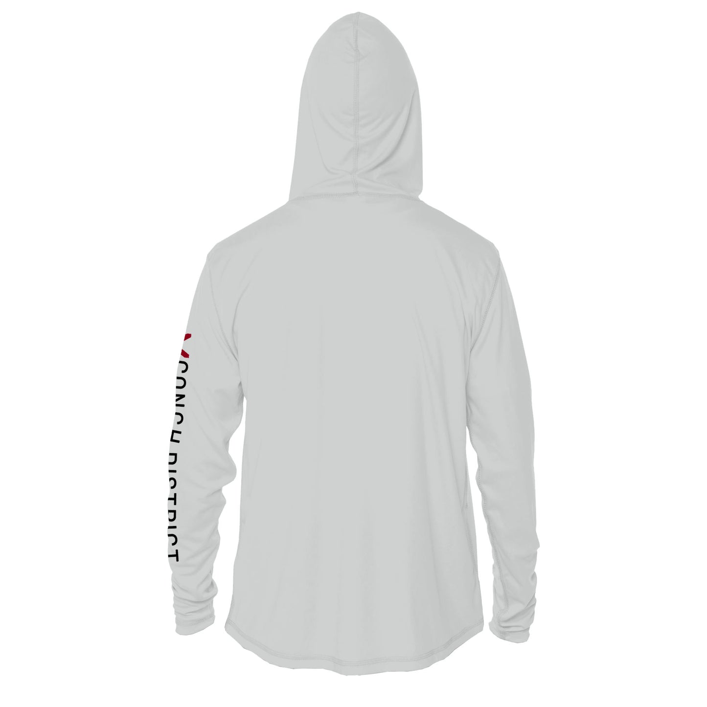 Conch District Florida Flag Logo UPF 50+ Sun Protection Hoodie Youth