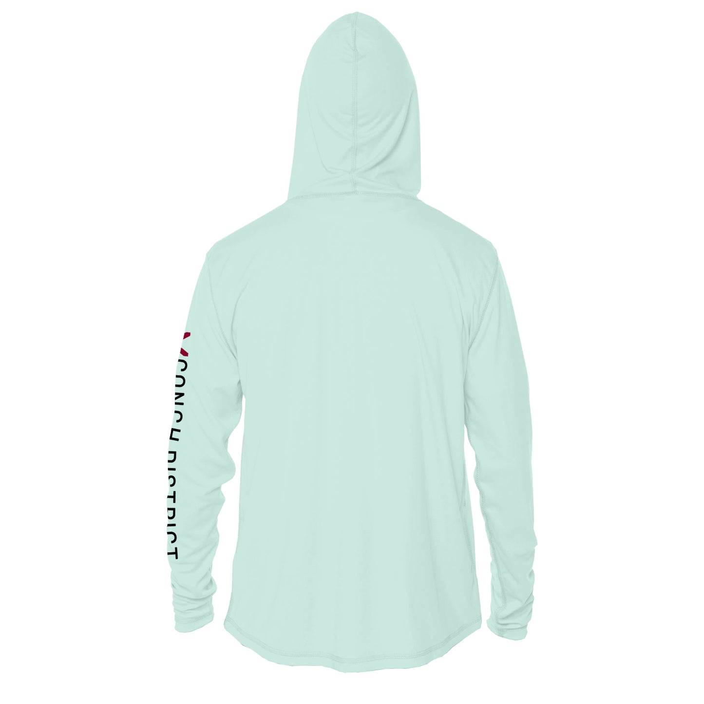 Conch District Florida Flag Logo UPF 50+ Sun Protection Hoodie Youth