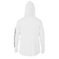 Hammerhead Shark Conservation Status Hoodie | Mens Recycled Solar Performance