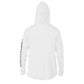 Hawksbill Sea Turtle Conservation Status Hoodie | Mens Recycled Solar Performance