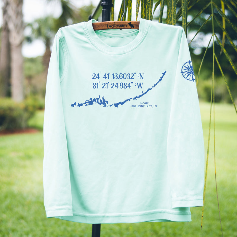 Custom Latitude Longitude Solar Swim Tee