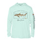 Lemon Shark Conservation Status Hoodie | Mens Recycled Solar Performance
