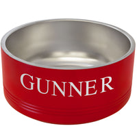 64 oz Stainless Steel Insulated Pet Bowl