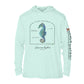 Pygmy Seahorse Conservation Status UPF 50+ Sun Protection Hoodie Youth