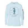 Pygmy Seahorse Conservation Status UPF 50+ Sun Protection Hoodie Youth
