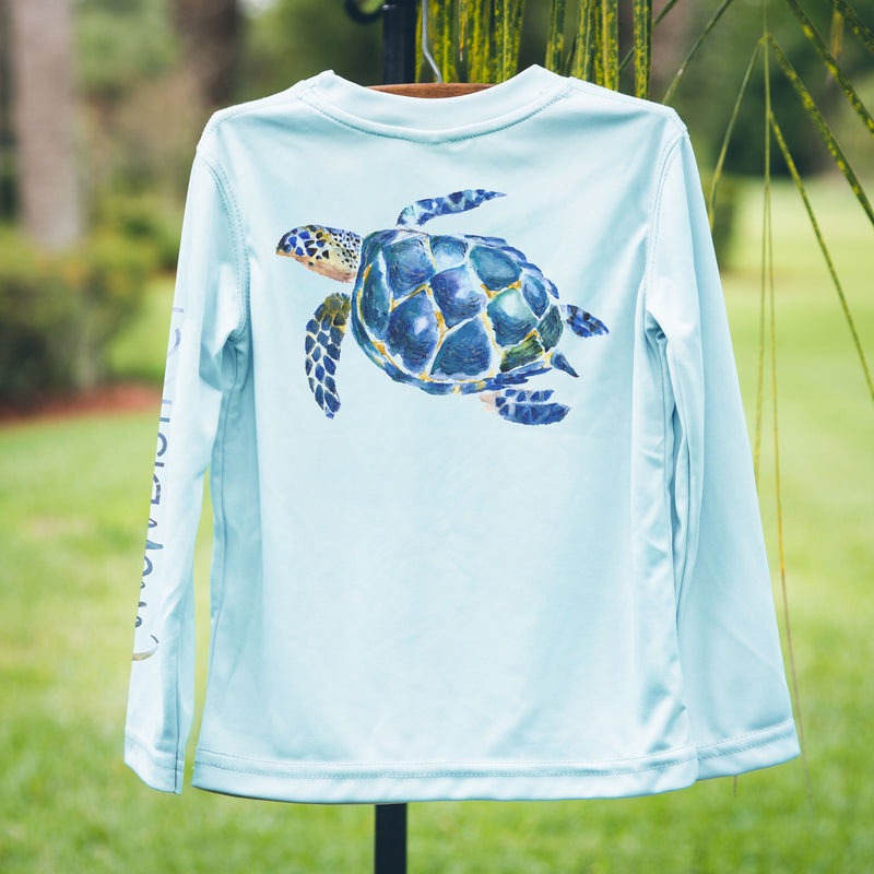 Sea Turtle Solar Swim Tee