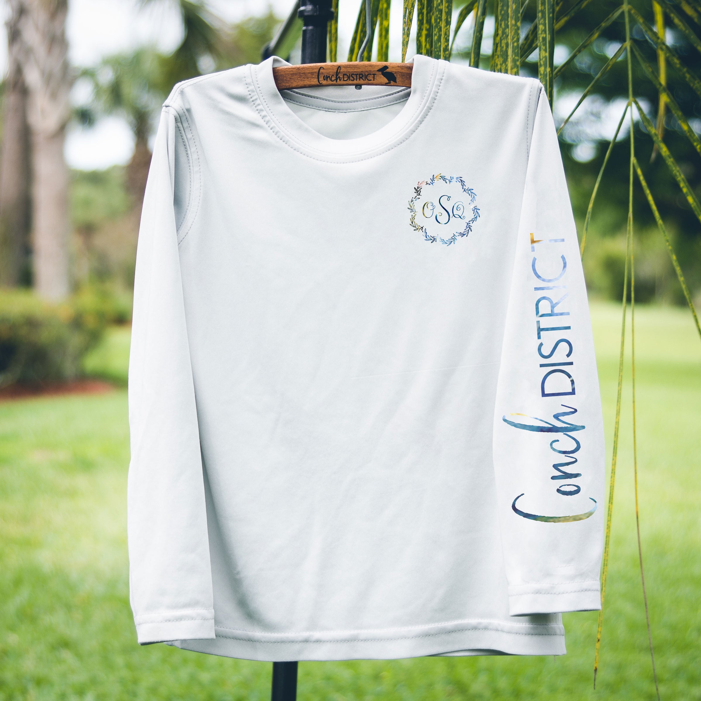 Sea Turtle Monogramed Solar Swim Tee