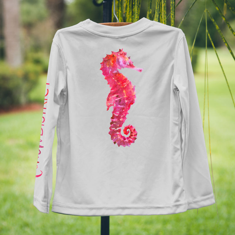 Seahorse Monogramed Solar Swim Tee