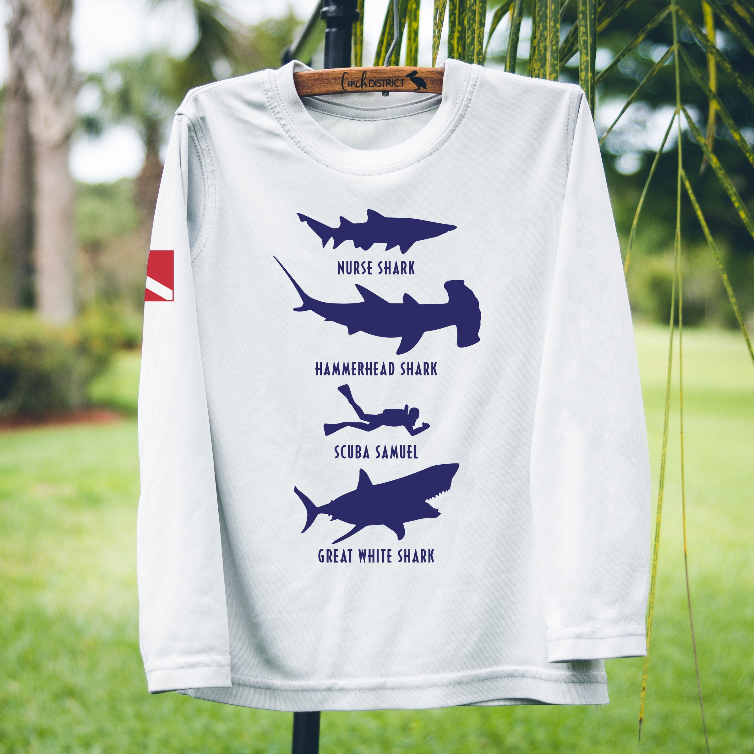 Scuba Shark - Personalized