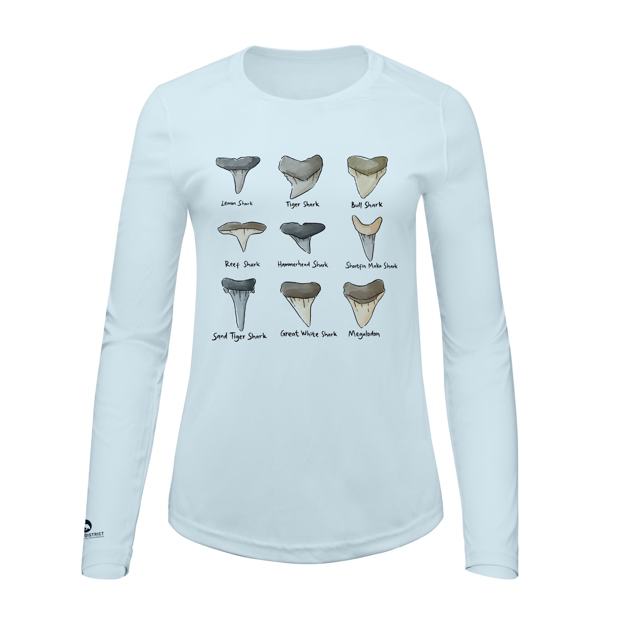 Shark Species Chart T-Shirt