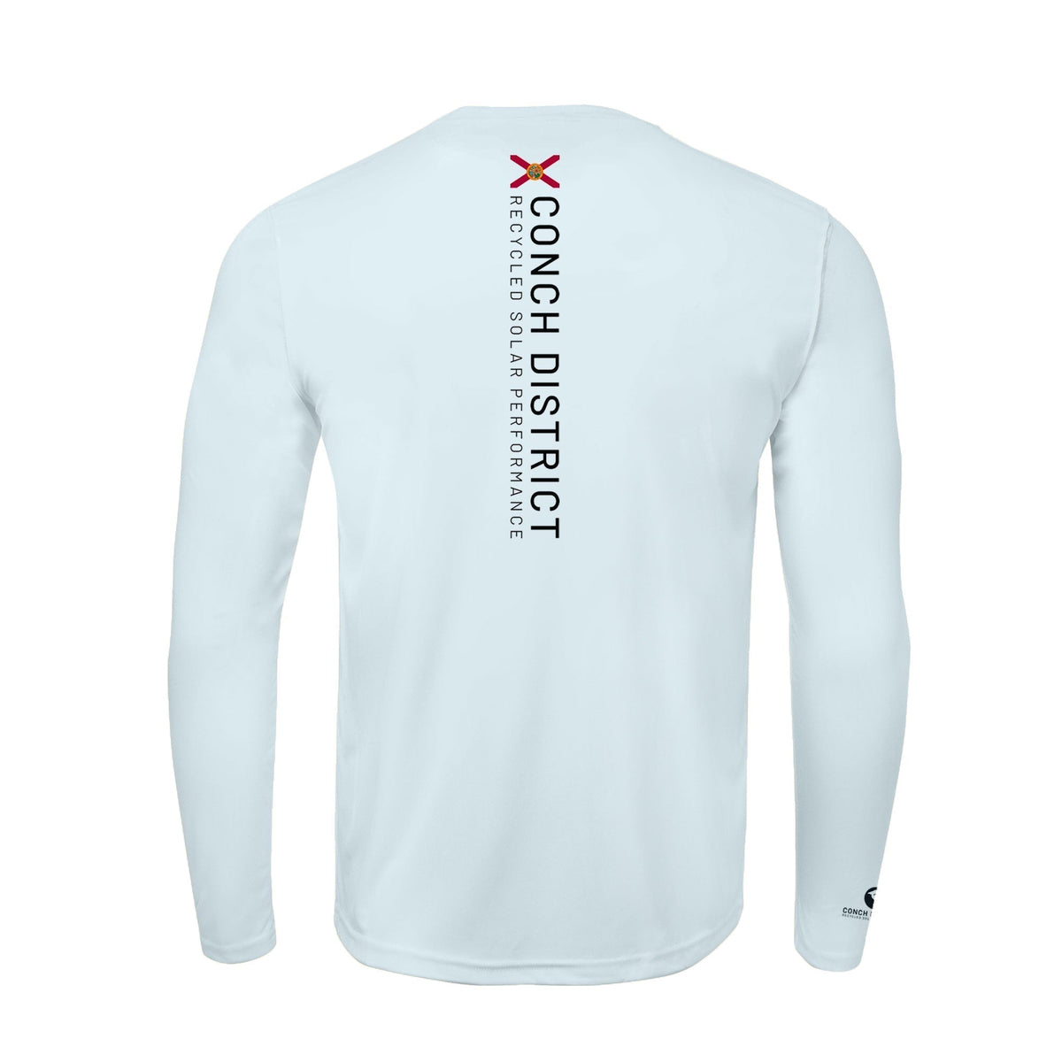 Blue Marlin Conservation Status Shirt | Mens Recycled Solar Performance