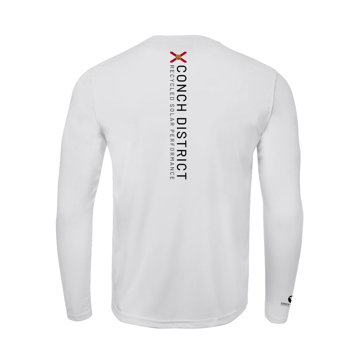 Blue Marlin Conservation Status Shirt | Mens Recycled Solar Performance