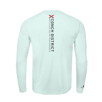 Blue Marlin Conservation Status Shirt | Mens Recycled Solar Performance