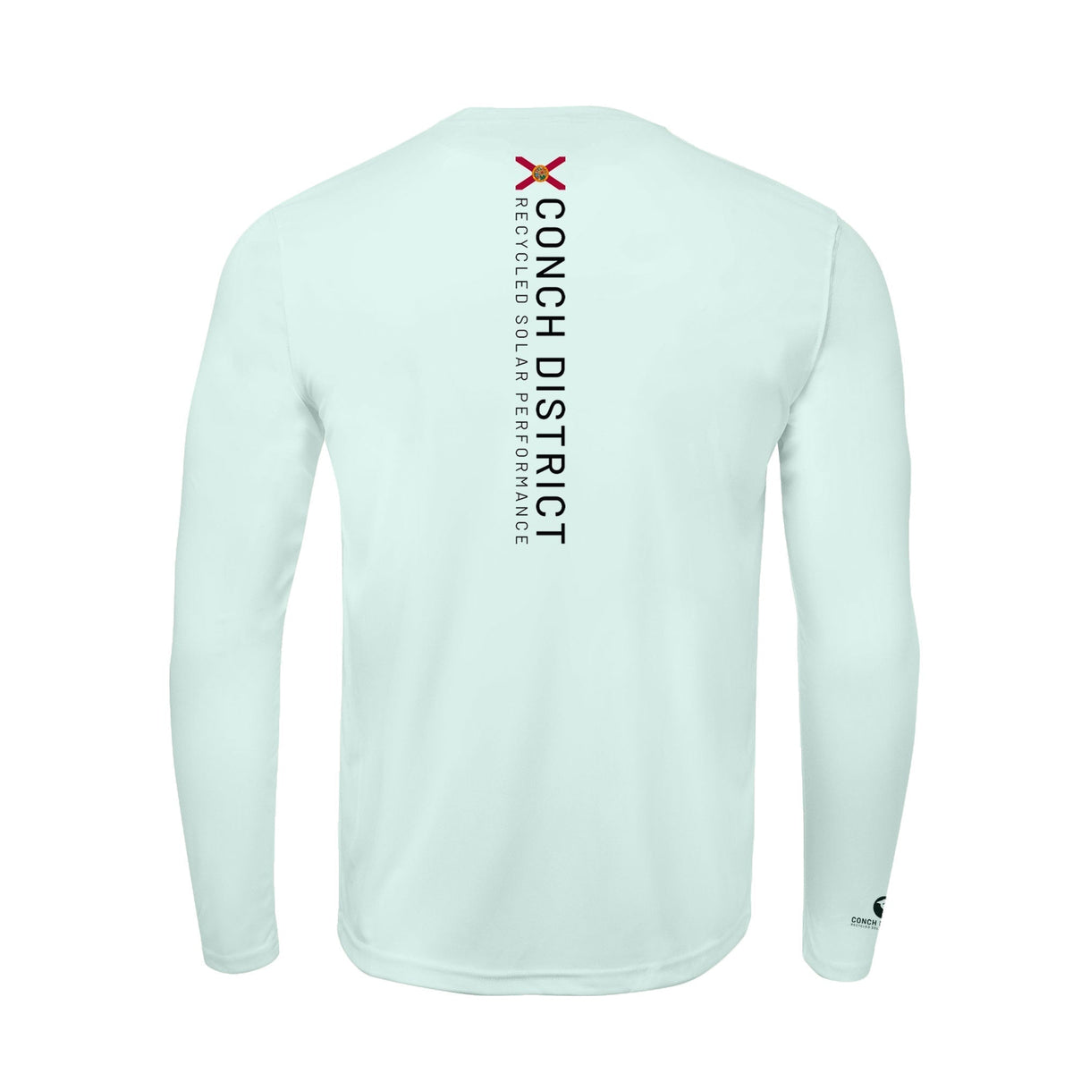 Blue Marlin Conservation Status Shirt | Mens Recycled Solar Performance