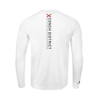 Great White Shark Conservation Status Shirt | Mens Recycled Solar Performance