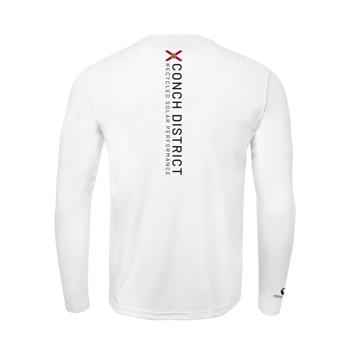 Blue Marlin Conservation Status Shirt | Mens Recycled Solar Performance
