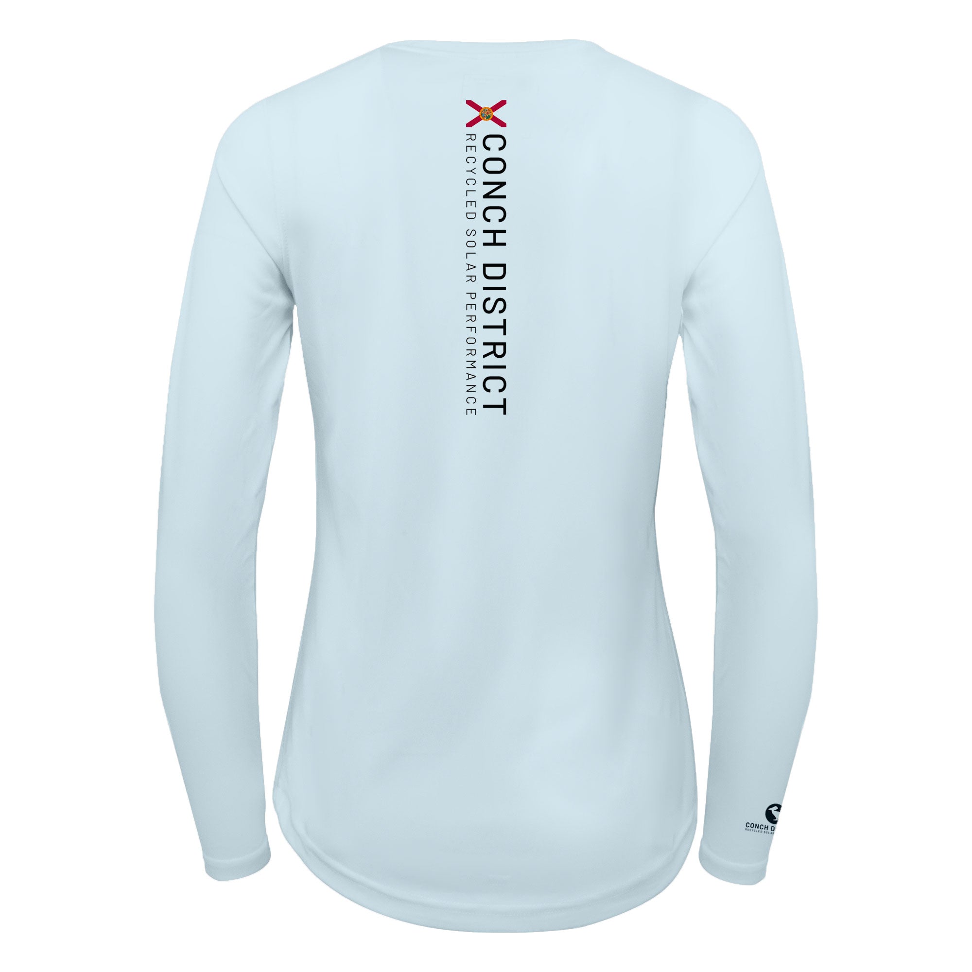 Blue Marlin Conservation Status Shirt | Womens Recycled Solar Performance