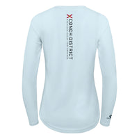 Lemon Shark Conservation Status Shirt | Womens Recycled Solar Performance