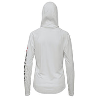 Shark Tooth Identification Hoodie | Womens Recycled Solar Performance