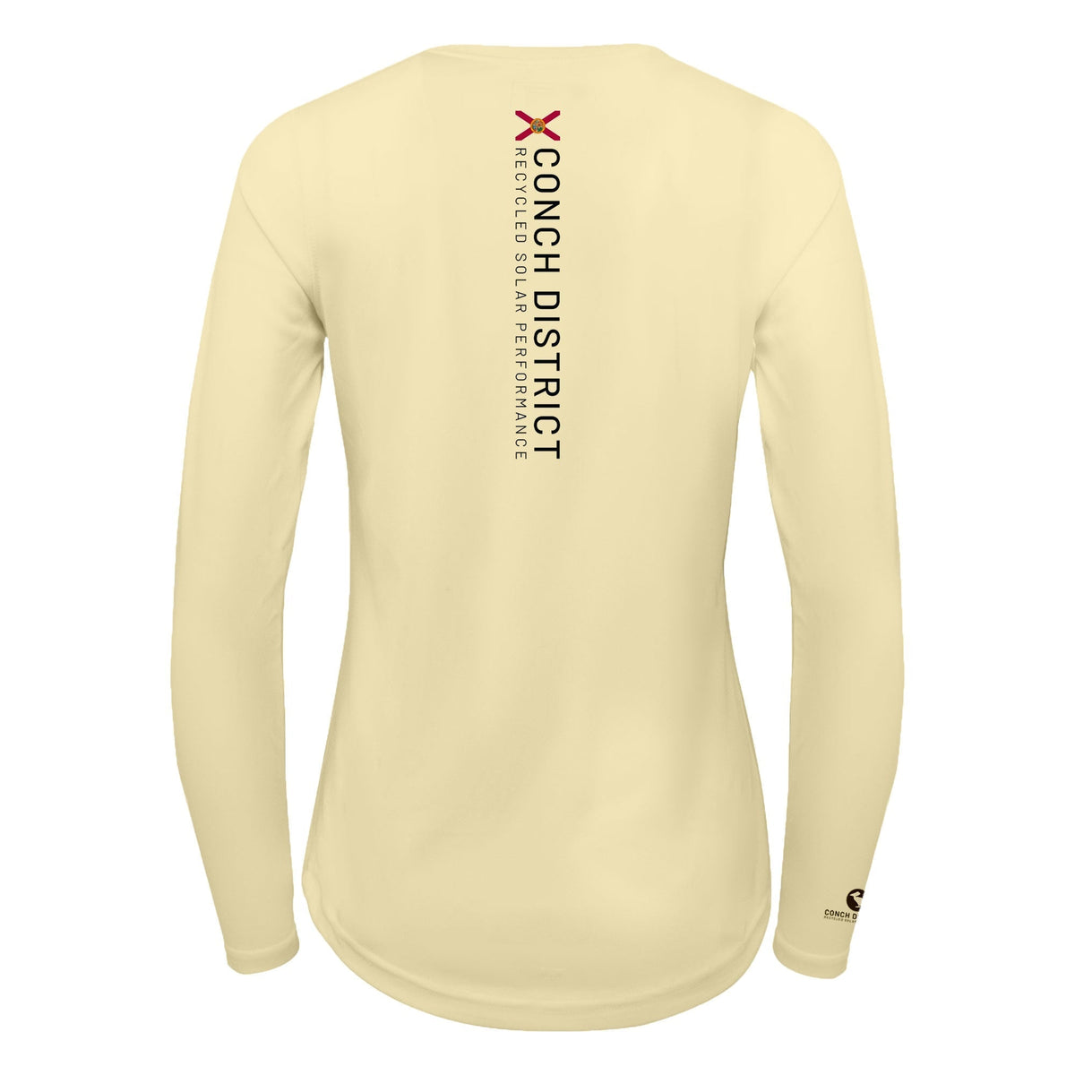 Hawksbill Sea Turtle Conservation Status Shirt | Womens Recycled Solar Performance