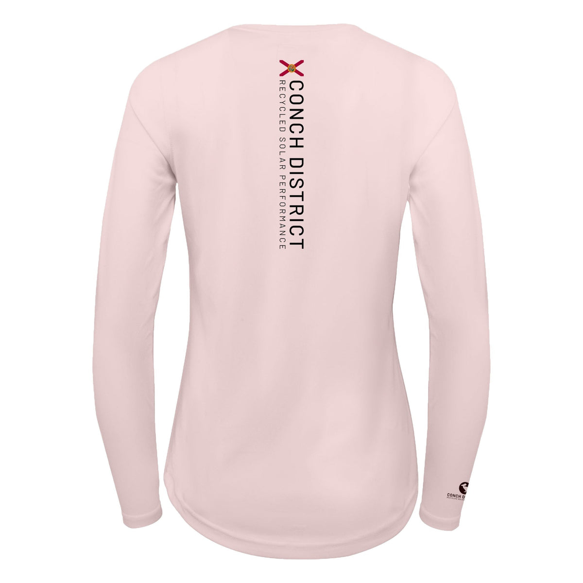 Hawksbill Sea Turtle Conservation Status Shirt | Womens Recycled Solar Performance